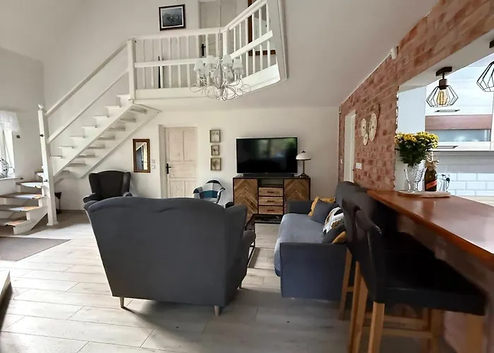 Komfortowy Dom Nad Jeziorem Mielno, Mazury Vila *